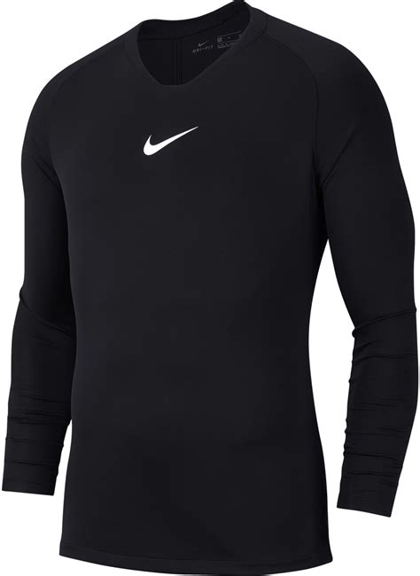 Nike Park First Layer Kinder Langarm Shirt schwarz